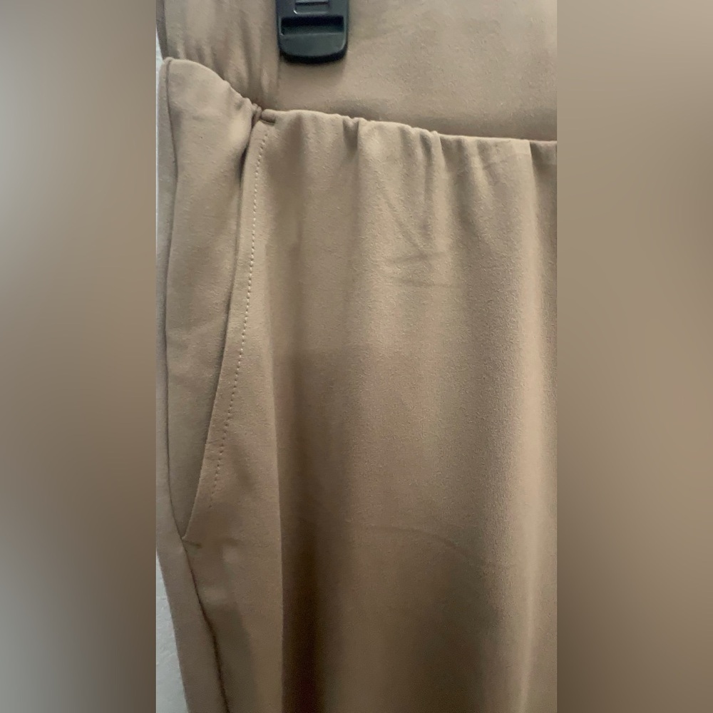Yogalicious Tiramisu Lux Midtown Jogger in Soft Taupe - Picture 9 of 12